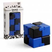 Бесконечный кубик / Infinity Cube v1, черно-синий (2207214205)
