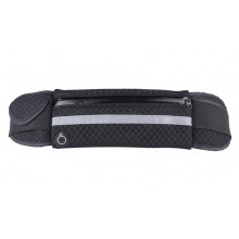 Сумка на пояс для смартфонов для бега и тренировок RunBag Черная