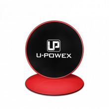 Диски для скольжения U-Powex Exercise Sliders 2 шт, Красный (12052042017)  
