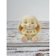 Шоколадная фигурка Зайчик, BlissCake, белый шоколад, 150 г (2001224201)