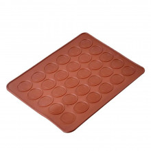 Силиконовый коврик для выпечки макарун, печенья Clementoni 40х30 см (912234201) Силиконовый коврик для выпечки макарун, печенья Clementoni 40х30 см (912234201)