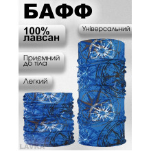 Бафф, снуд легкий, бандана-трансформер, демисезонная, баф, универсальный размер, компас 104254202 Бафф, снуд легкий, бандана-трансформер, демисезонная, баф, универсальный размер, компас 104254202
