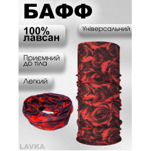 Бафф, снуд легкий, бандана-трансформер, демисезонная, баф, универсальный размер, розы 104254207 Бафф, снуд легкий, бандана-трансформер, демисезонная, баф, универсальный размер, розы 104254207