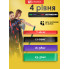 Набор для спорта петли для подтягиваний U-Powex PRO из 4 петель резинки для фитнеса + спортивные перчатки U-Powex (1609214201)