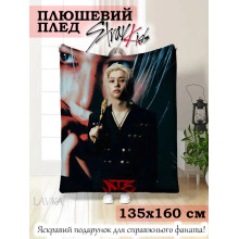 Плюшевый плед Lavka, Феникс из Stray Kids, 3D плед Stray Kids Коллаж, 135х160 см 2901254203 Плюшевый плед Lavka, Феникс из Stray Kids, 3D плед Stray Kids Коллаж, 135х160 см 2901254203
