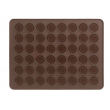 Силиконовый коврик для выпечки макарун, печенья Clementoni 40х30 см (2343252) Силиконовый коврик для выпечки макарун, печенья Clementoni 40х30 см (2343252)