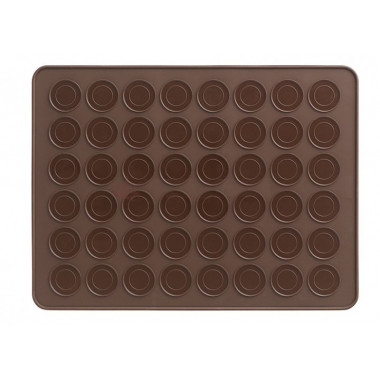 Силиконовый коврик для выпечки макарун, печенья Clementoni 40х30 см (2343252)