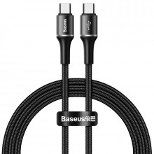 Кабель Baseus Halo Data Cable Type-C PD2.0 60W, 0,5м, Черный (1012204201) Кабель Baseus Halo Data Cable Type-C PD2.0 60W, 0,5м, Черный (1012204201)