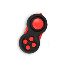 Игрушка антистресс Fidget Pad, брелок Джойстик, Черный/Красный (2703244204)