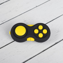 Игрушка антистресс Fidget Pad, брелок Джойстик, Черный/Желтый (2703244202) Игрушка антистресс Fidget Pad, брелок Джойстик, Черный/Желтый (2703244202)