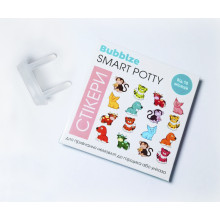 Наклейки для приучения к горшку Smart Potty от Bubblze 5 шт + Заглушки для розеток (204214204)